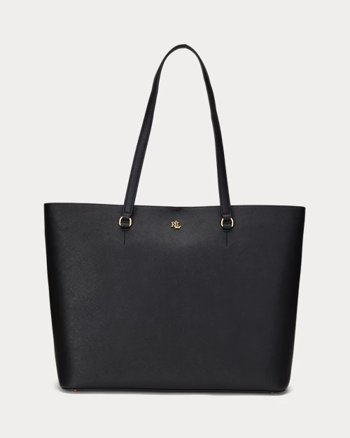 lauren ralph lauren Bolso tote Karly de piel cruzada para mujer | Ralph Lauren® ES