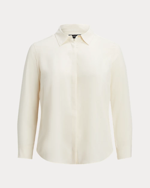 Lauren Ralph Lauren Camisa De Crepé Para Mujer | Ralph Lauren® ES
