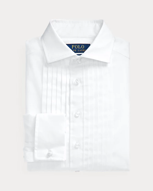 lauren ralph lauren Camisa de esmoquin de algodón Slim Fit para niño | Ralph Lauren® ES