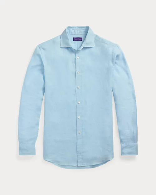 Lauren Ralph Lauren Camisa De Lino Con Tejido De Rejilla Para Hombre | Ralph Lauren® ES