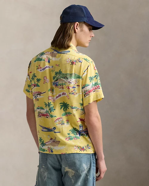 Lauren Ralph Lauren Camisa De Manga Corta Con Polo Bear Para Hombre | Ralph Lauren® ES