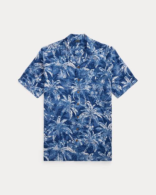 Lauren Ralph Lauren Camisa De Manga Corta De Lino Estampada Para Hombre | Ralph Lauren® ES