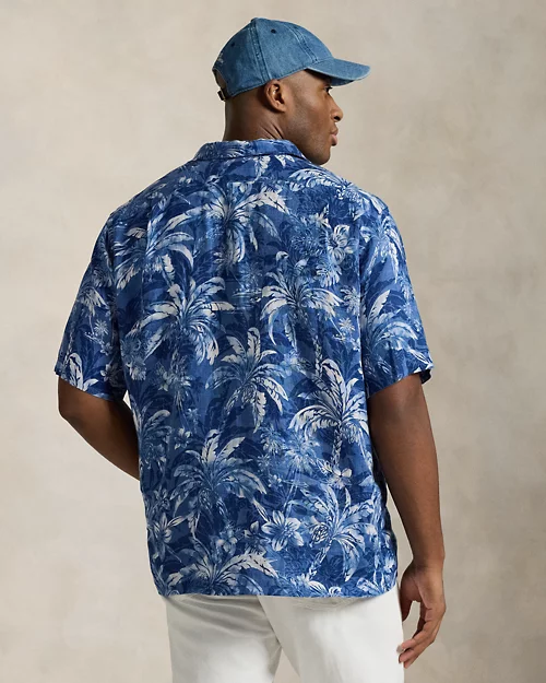 Lauren Ralph Lauren Camisa De Manga Corta De Lino Estampada Para Hombre | Ralph Lauren® ES