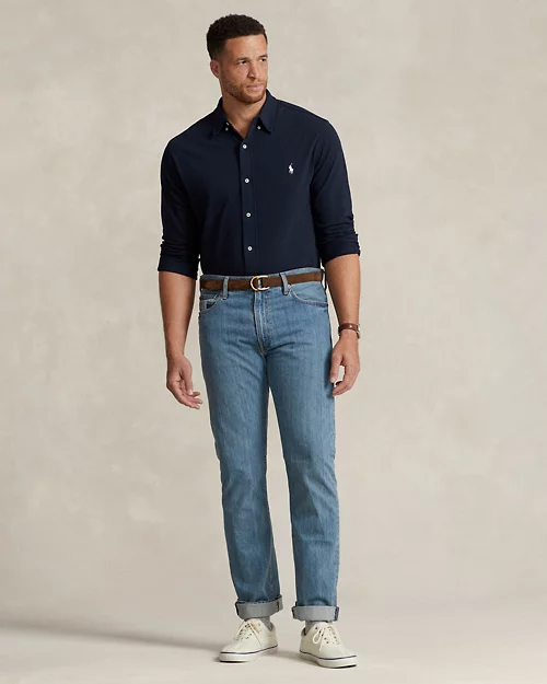 Lauren Ralph Lauren Camisa De Piqué Ultraligera Para Hombre | Ralph Lauren® ES