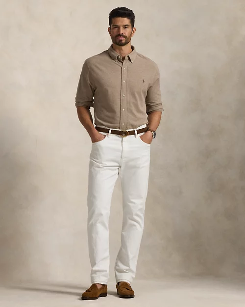 Lauren Ralph Lauren Camisa De Piqué Ultraligera Para Hombre | Ralph Lauren® ES