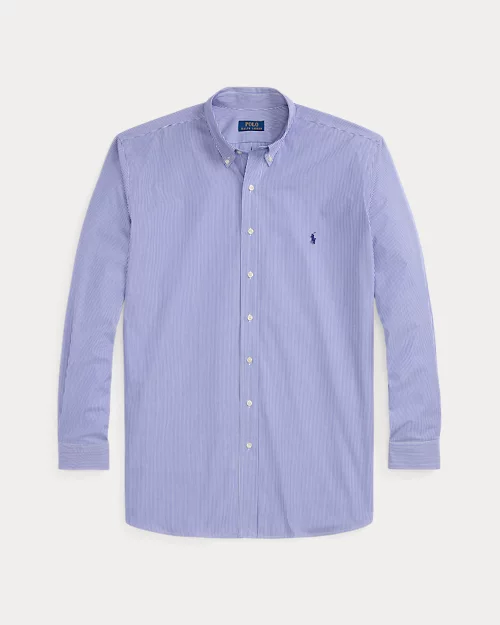 Lauren Ralph Lauren Camisa De Popelina Elástica Con Rayas Para Hombre | Ralph Lauren® ES