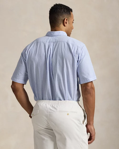 Lauren Ralph Lauren Camisa De Sirsaca Con Rayas Para Hombre | Ralph Lauren® ES