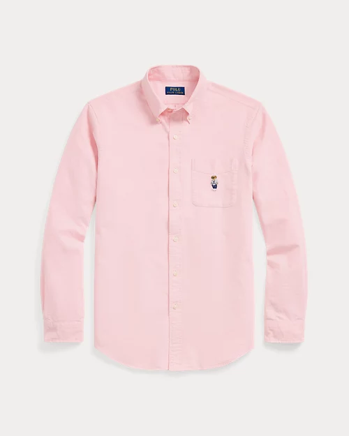 Lauren Ralph Lauren Camisa Oxford Custom Fit Con Polo Bear Para Hombre | Ralph Lauren® ES