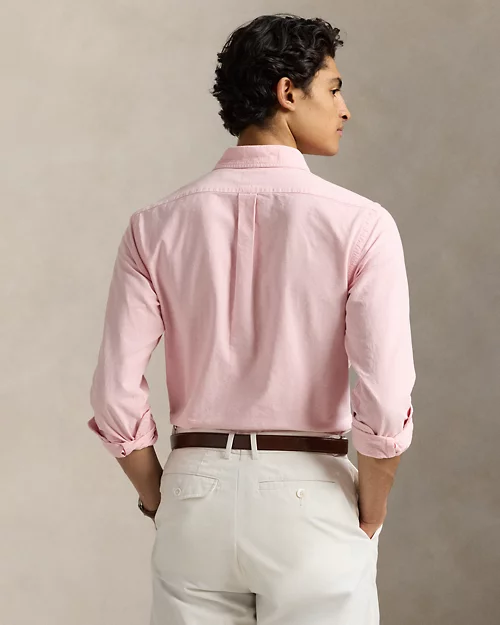 Lauren Ralph Lauren Camisa Oxford Custom Fit Con Polo Bear Para Hombre | Ralph Lauren® ES