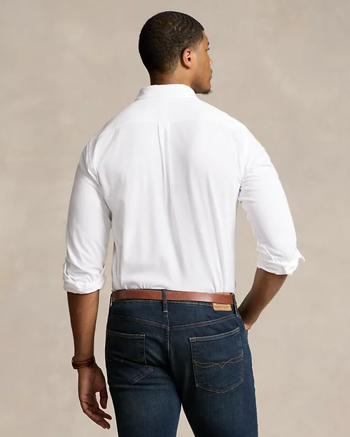 Lauren Ralph Lauren Camisa Oxford De Punto Para Hombre | Ralph Lauren® ES