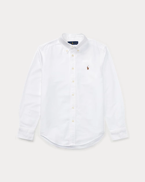 Lauren Ralph Lauren Camisa Oxford Icónica Para Niño | Ralph Lauren® ES