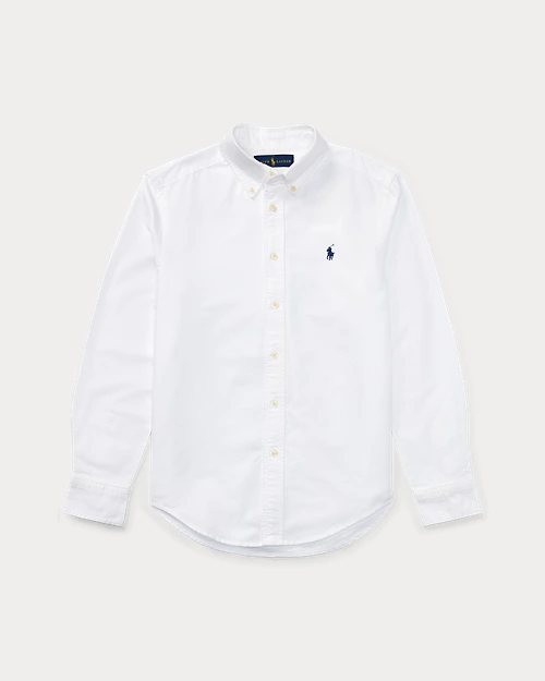 lauren ralph lauren Camisa Oxford Slim Fit de algodón para Children | Ralph Lauren® ES