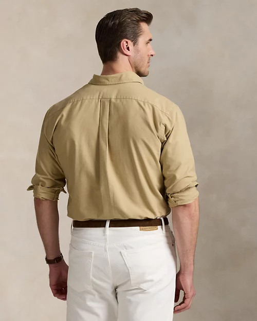 Lauren Ralph Lauren Camisa Oxford Teñida En Prenda Para Hombre | Ralph Lauren® ES