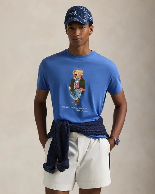 lauren ralph lauren Camiseta Classic Fit con Polo Bear para hombre | Ralph Lauren® ES