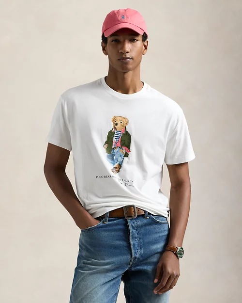 lauren ralph lauren Camiseta Classic Fit con Polo Bear para hombre | Ralph Lauren® ES