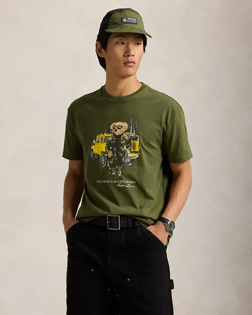 lauren ralph lauren Camiseta Classic Fit con Polo Bear para hombre | Ralph Lauren® ES