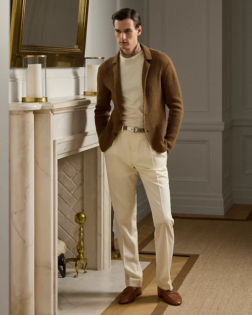 Lauren Ralph Lauren Camiseta De Algodón Con Cuello Redondo Para Hombre | Ralph Lauren® ES