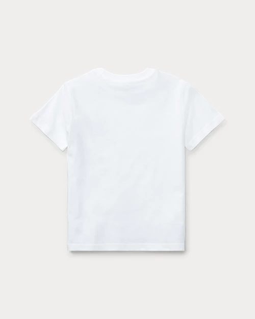Lauren Ralph Lauren Camiseta De Algodón Con Cuello Redondo Para Niño | Ralph Lauren® ES