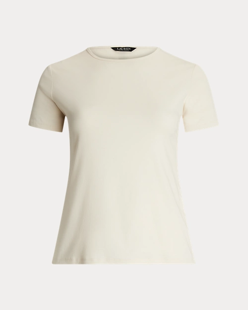 Lauren Ralph Lauren Camiseta De Algodón Elástico Para Mujer | Ralph Lauren® ES