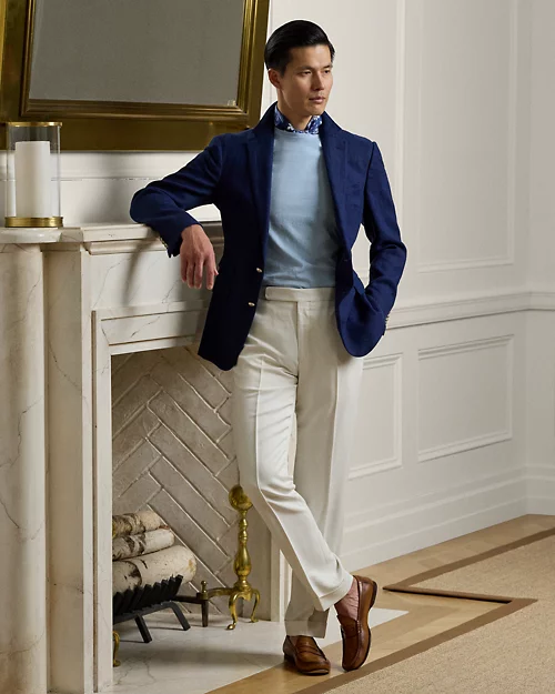 Lauren Ralph Lauren Camiseta De Hilo De Escocia Para Hombre | Ralph Lauren® ES