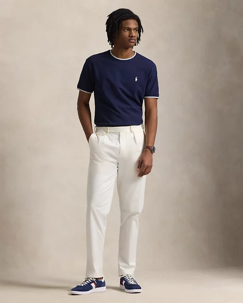 Lauren Ralph Lauren Camiseta De Piqué Elástico Classic Fit Para Hombre | Ralph Lauren® ES