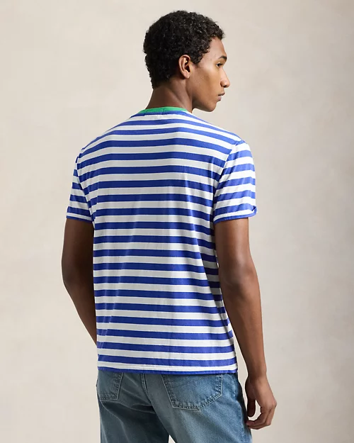 Lauren Ralph Lauren Camiseta De Punto Classic Fit Con Rayas Para Hombre | Ralph Lauren® ES