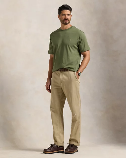 Lauren Ralph Lauren Camiseta De Punto con Cuello Redondo Para Hombre | Ralph Lauren® ES