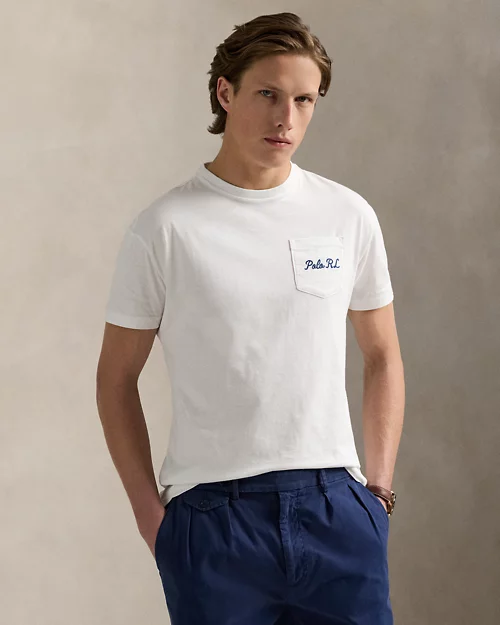 lauren ralph lauren Camiseta de punto con Polo Bear para hombre | Ralph Lauren® ES