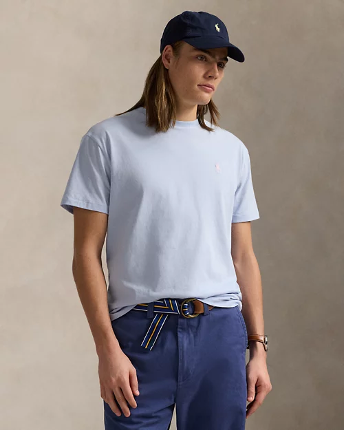 lauren ralph lauren Camiseta de punto Custom Slim Fit para hombre | Ralph Lauren® ES