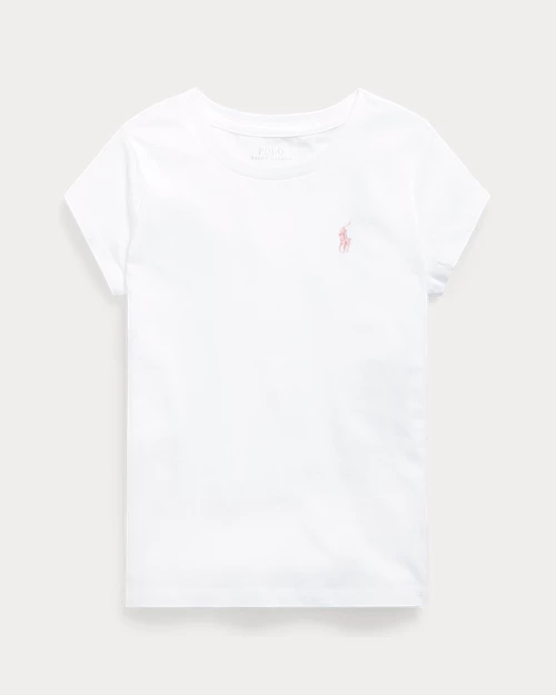 lauren ralph lauren Camiseta de punto jersey de algodón para niña | Ralph Lauren® ES