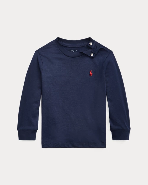 lauren ralph lauren Camiseta de punto jersey de manga larga para bebé niño | Ralph Lauren® ES