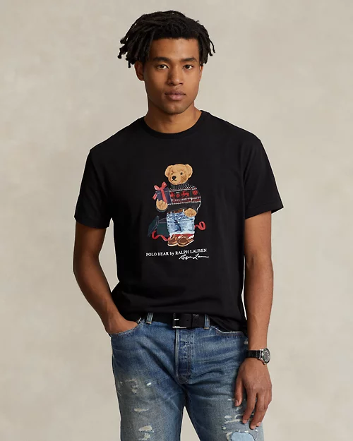 lauren ralph lauren Camiseta de punto Polo Bear Classic Fit para hombre | Ralph Lauren® ES