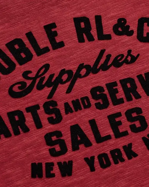 Lauren Ralph Lauren Camiseta Gráfica De Punto Flameado Para Hombre | Ralph Lauren® ES