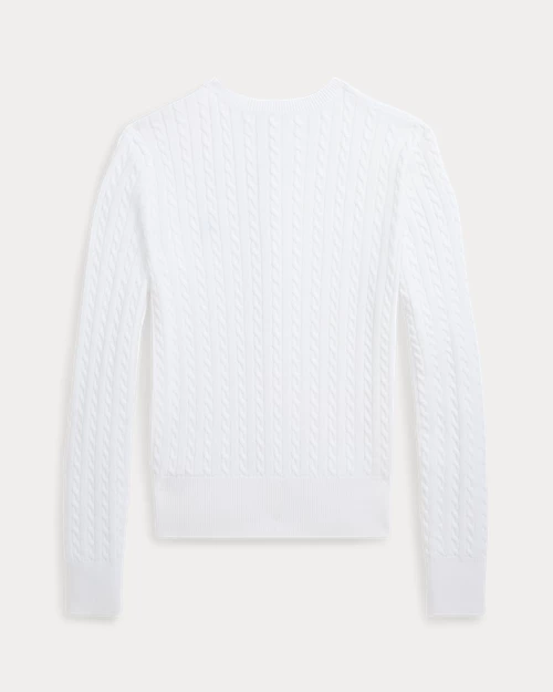 Lauren Ralph Lauren Cárdigan De Algodón En Punto De Ochos Para Niña | Ralph Lauren® ES