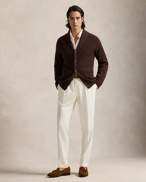 Lauren Ralph Lauren Cárdigan De Lana Y Cachemira Con Textura Para Hombre | Ralph Lauren® ES