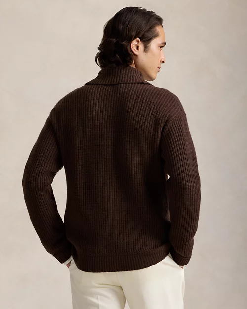 Lauren Ralph Lauren Cárdigan De Lana Y Cachemira Con Textura Para Hombre | Ralph Lauren® ES