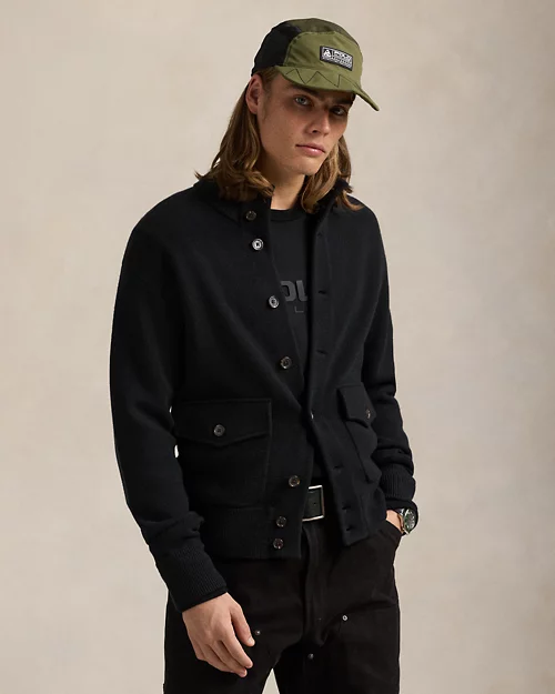 lauren ralph lauren Cárdigan de mezcla de lana para hombre | Ralph Lauren® ES