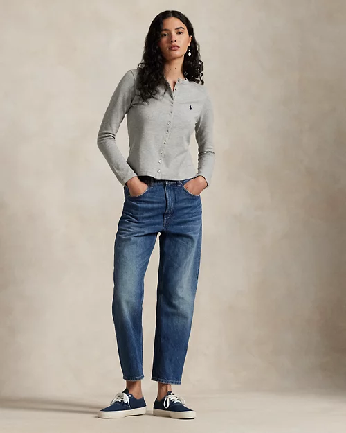 Lauren Ralph Lauren Cárdigan De Piqué Elástico Con Algodón Para Mujer | Ralph Lauren® ES