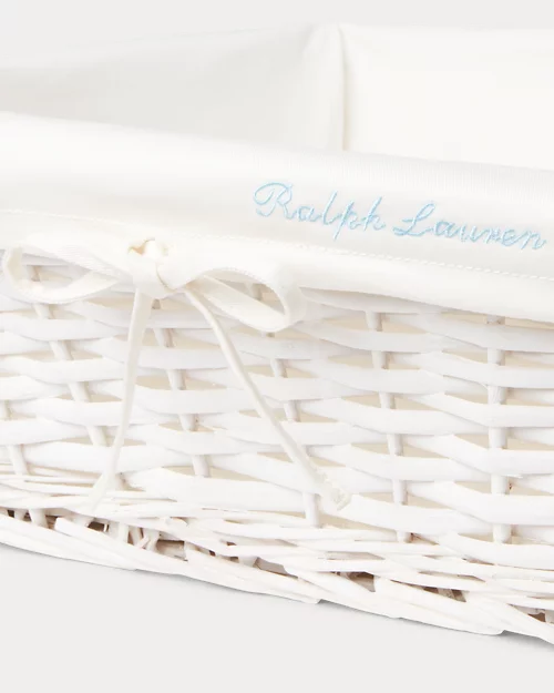 Lauren Ralph Lauren Cesta De Mimbre Grande Para Bebé Para Bebé Niño | Ralph Lauren® ES