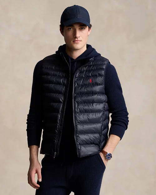 lauren ralph lauren Chaleco Colden plegable para hombre | Ralph Lauren® ES
