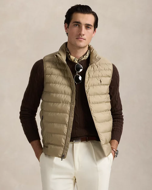 lauren ralph lauren Chaleco Colden plegable para hombre | Ralph Lauren® ES