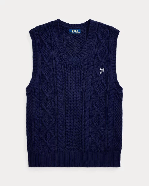 Lauren Ralph Lauren Chaleco De Punto Aran De Algodón Para Hombre | Ralph Lauren® ES
