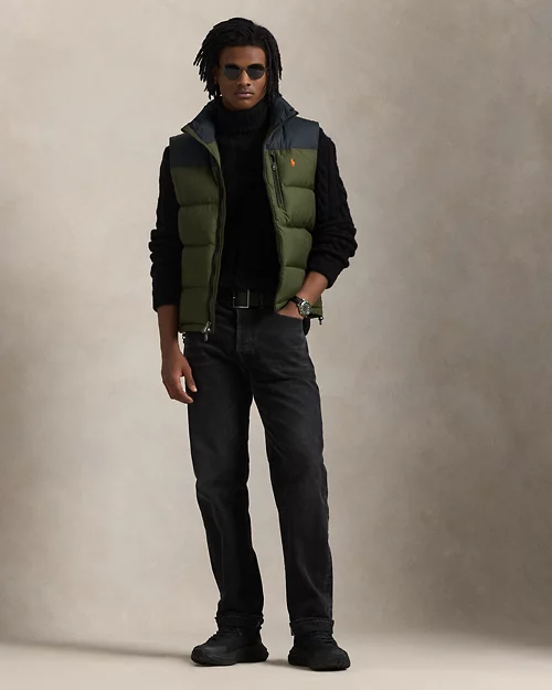 Lauren Ralph Lauren Chaleco Gorham Con Bloques De Color Para Hombre | Ralph Lauren® ES