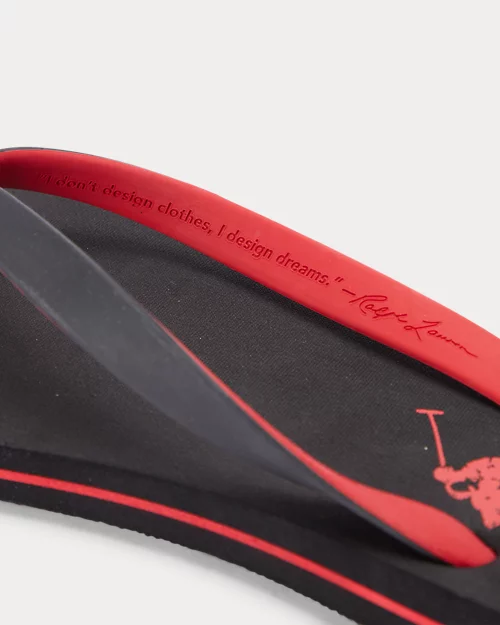 Lauren Ralph Lauren Chancla Bolt Con Caballo Para Hombre | Ralph Lauren® ES