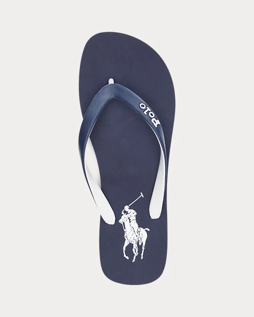 Lauren Ralph Lauren Chancla Con Big Pony Y Rayo Para Hombre | Ralph Lauren® ES