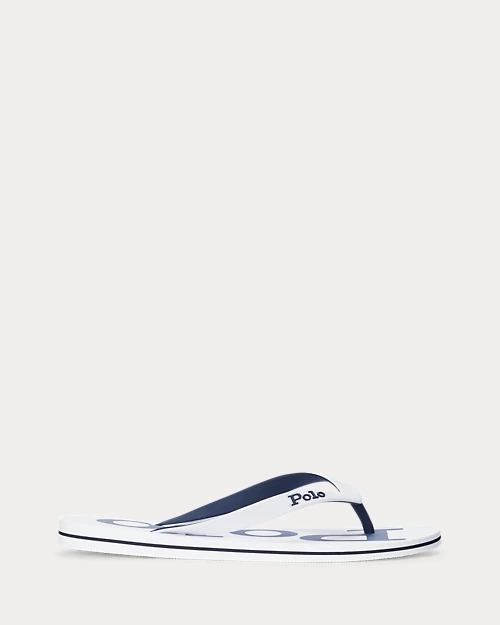 lauren ralph lauren Chancla con logotipo Bolt para hombre | Ralph Lauren® ES