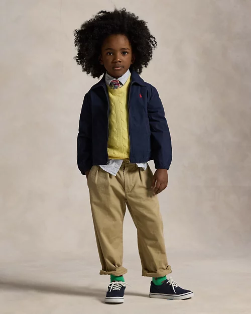 Lauren Ralph Lauren Chaqueta Bayport De Popelina De Algodón Para Niño | Ralph Lauren® ES