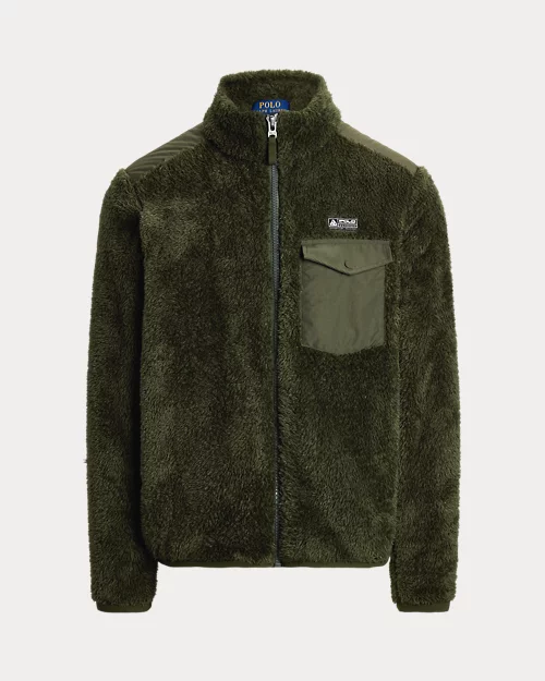 Lauren Ralph Lauren Chaqueta Bimaterial Con Tejido Polar Para Hombre | Ralph Lauren® ES