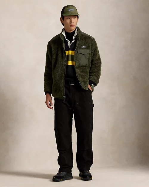 Lauren Ralph Lauren Chaqueta Bimaterial Con Tejido Polar Para Hombre | Ralph Lauren® ES