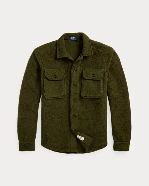 Lauren Ralph Lauren Chaqueta Camisera De Tejido Polar Para Hombre | Ralph Lauren® ES